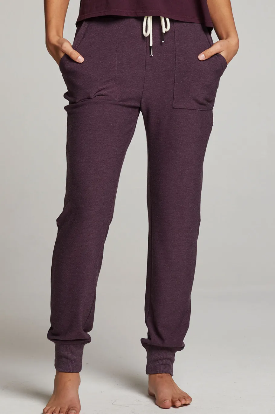 Fashion Chaser Brand Tessa Plum Perfect Jogger