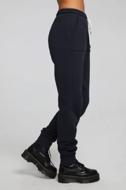 Discount Chaser Brand Tessa Shadow Black Jogger