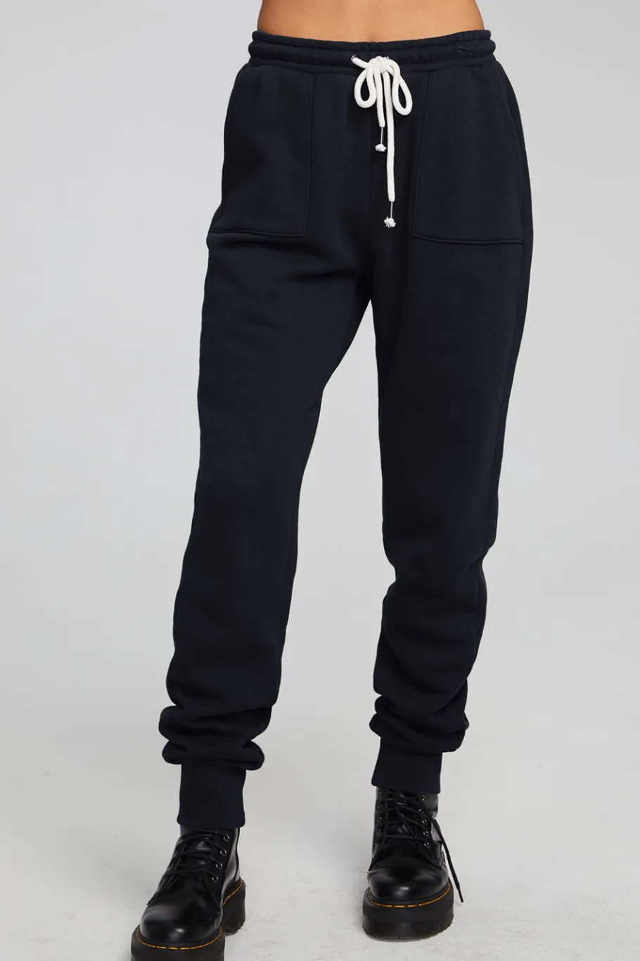 Discount Chaser Brand Tessa Shadow Black Jogger