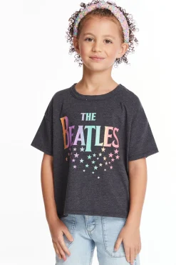 Cheap Chaser Brand The Beatles Rainbow Logo Girls Tee