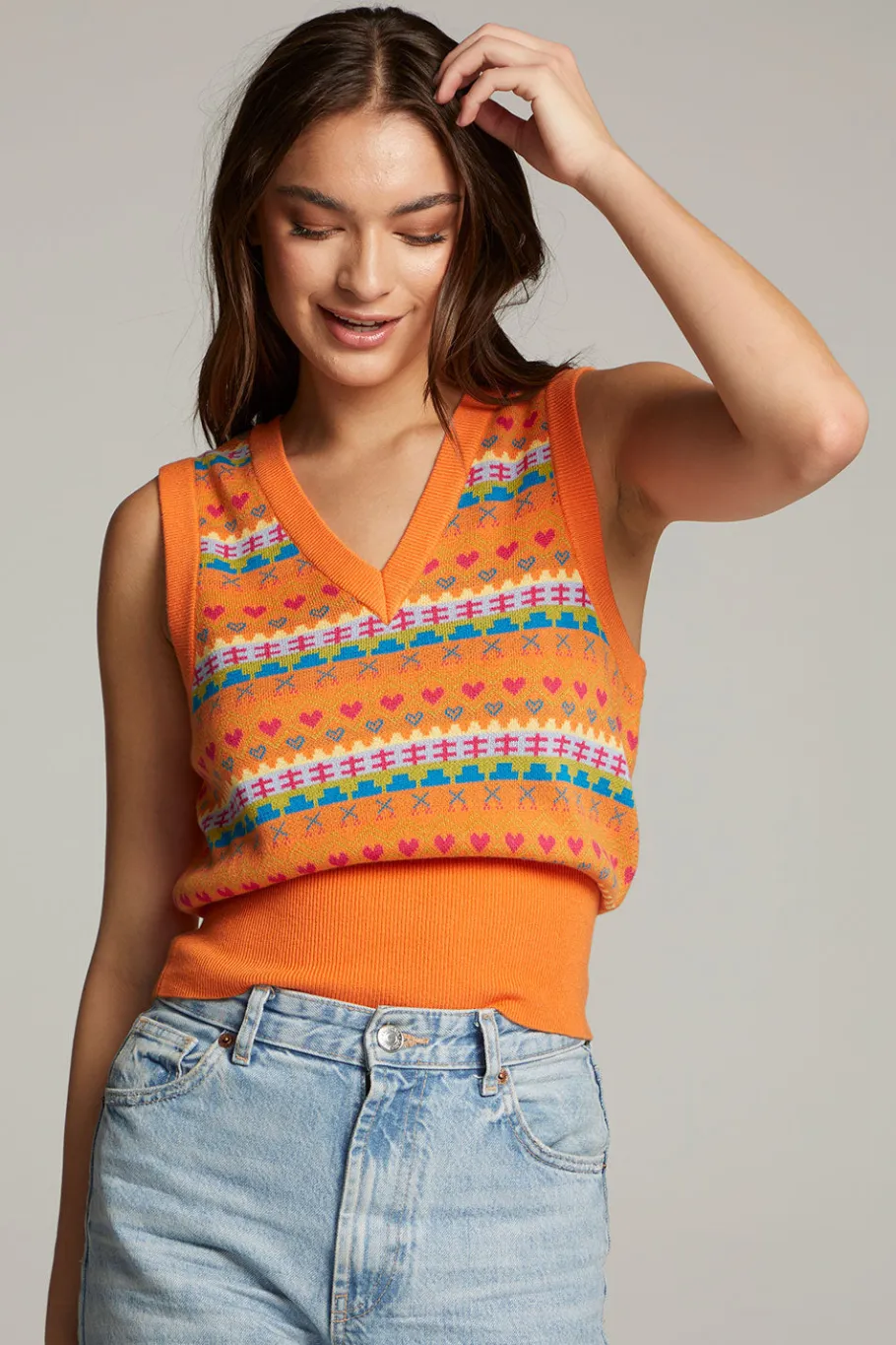 Best Chaser Brand The Beatles Retro Tank Sweater