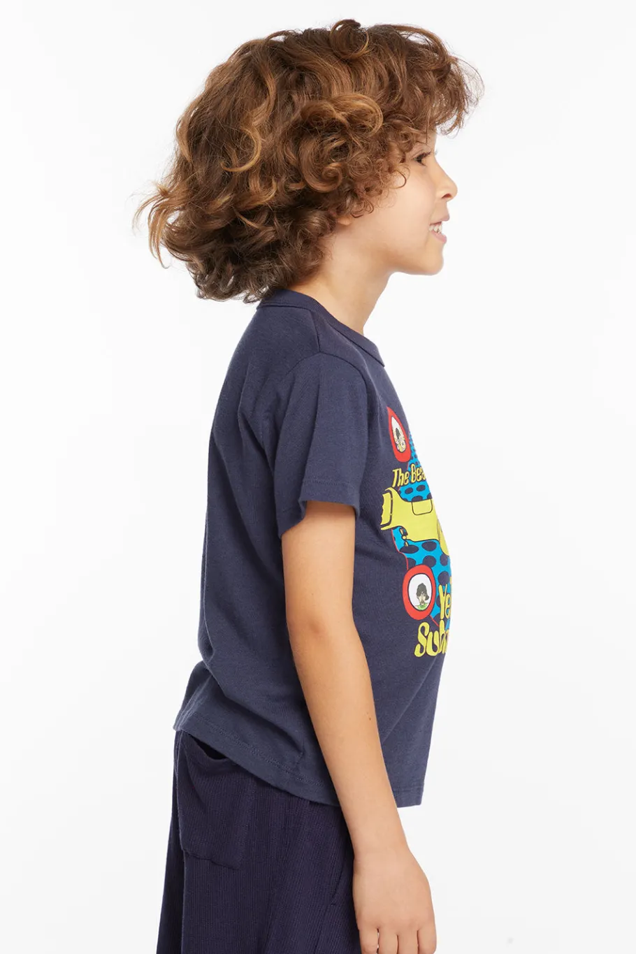Sale Chaser Brand The Beatles Yellow Submarine Boys Tee