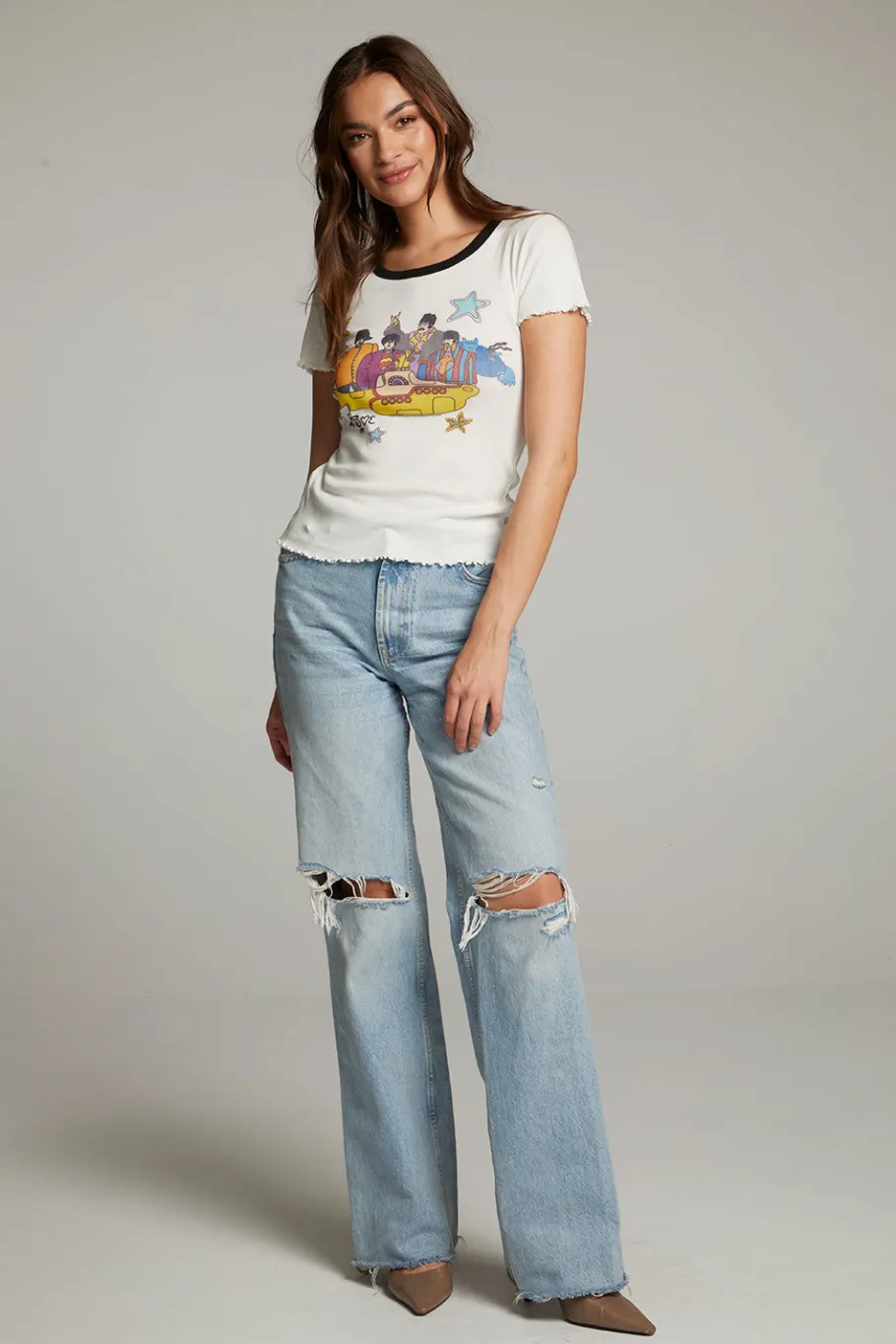 Flash Sale Chaser Brand The Beatles Yellow Submarine Tee