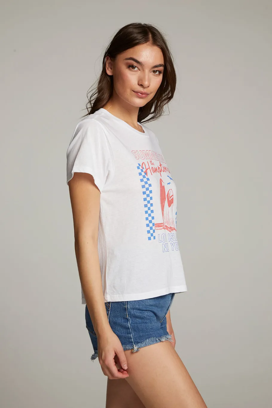 Shop Chaser Brand The Hamptons Crewneck Tee