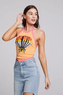 Cheap Chaser Brand The Who Keith Moon Wallflower Halter Top