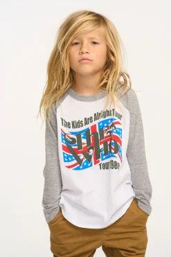 Best Sale Chaser Brand The Who The Kids Are Alright Tour Baseball Tee