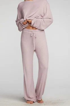 Shop Chaser Brand Thermal Waffle Blouson Hem Joggers