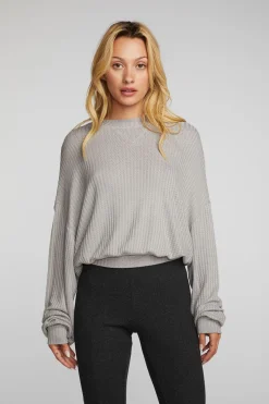 Best Sale Chaser Brand Thermal Waffle Long Sleeve Pullover