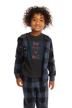 Best Sale Chaser Brand Tom Ghost Plaid Button Down