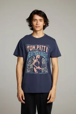 Best Chaser Brand Tom Petty Great Wide Open Crew Neck Tee