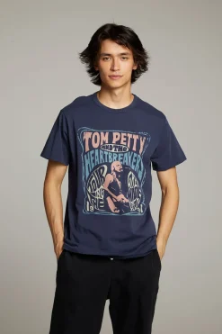 Best Chaser Brand Tom Petty Great Wide Open Crew Neck Tee