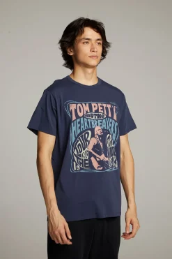 Best Chaser Brand Tom Petty Great Wide Open Crew Neck Tee