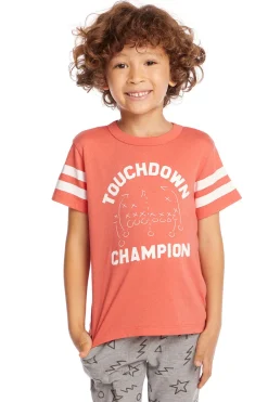 Cheap Chaser Brand Touchdown Champion Boys Tee