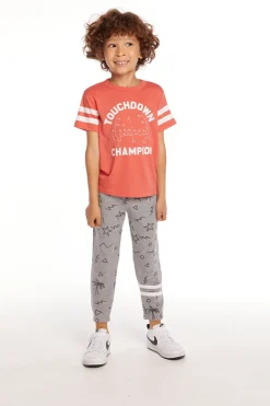 Cheap Chaser Brand Touchdown Champion Boys Tee
