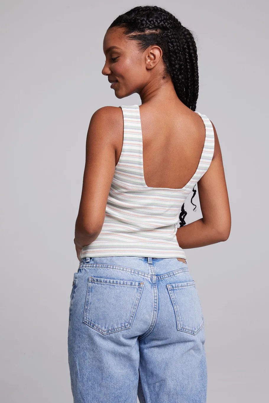 Hot Chaser Brand Tramonti Como Stripe Tank Top