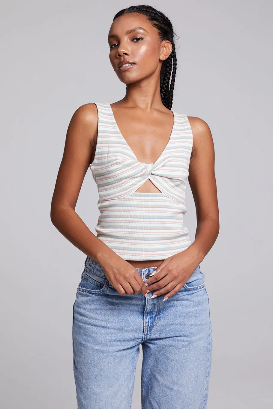 Hot Chaser Brand Tramonti Como Stripe Tank Top