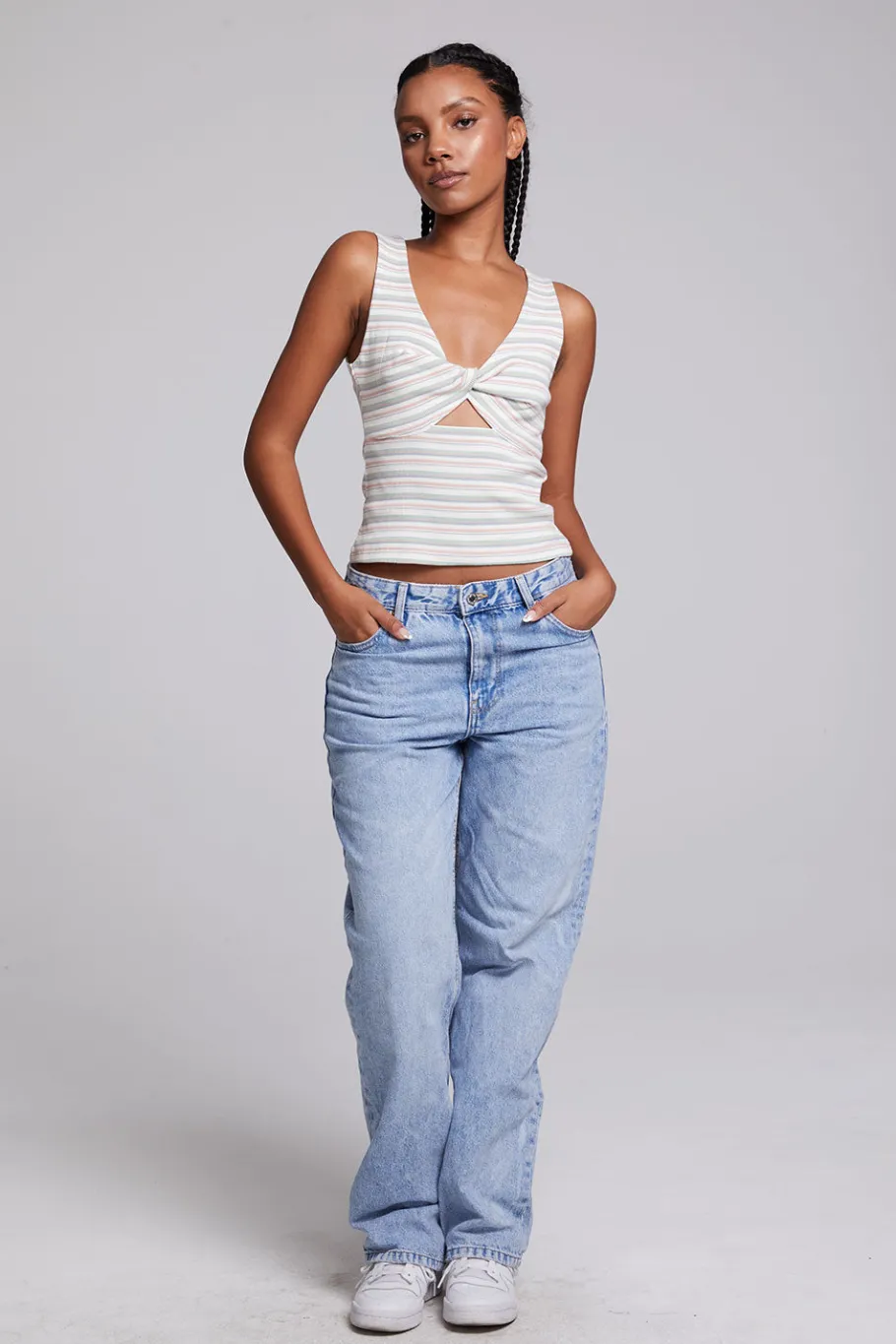 Hot Chaser Brand Tramonti Como Stripe Tank Top