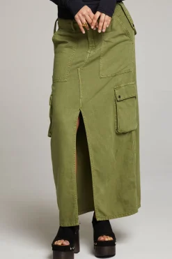 Clearance Chaser Brand Tri Sphagnum Maxi Skirt