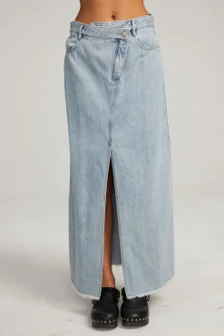 Store Chaser Brand Trinidad Classic Blue Maxi Skirt