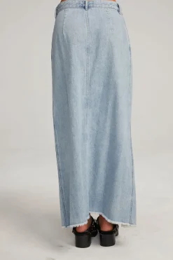 Store Chaser Brand Trinidad Classic Blue Maxi Skirt