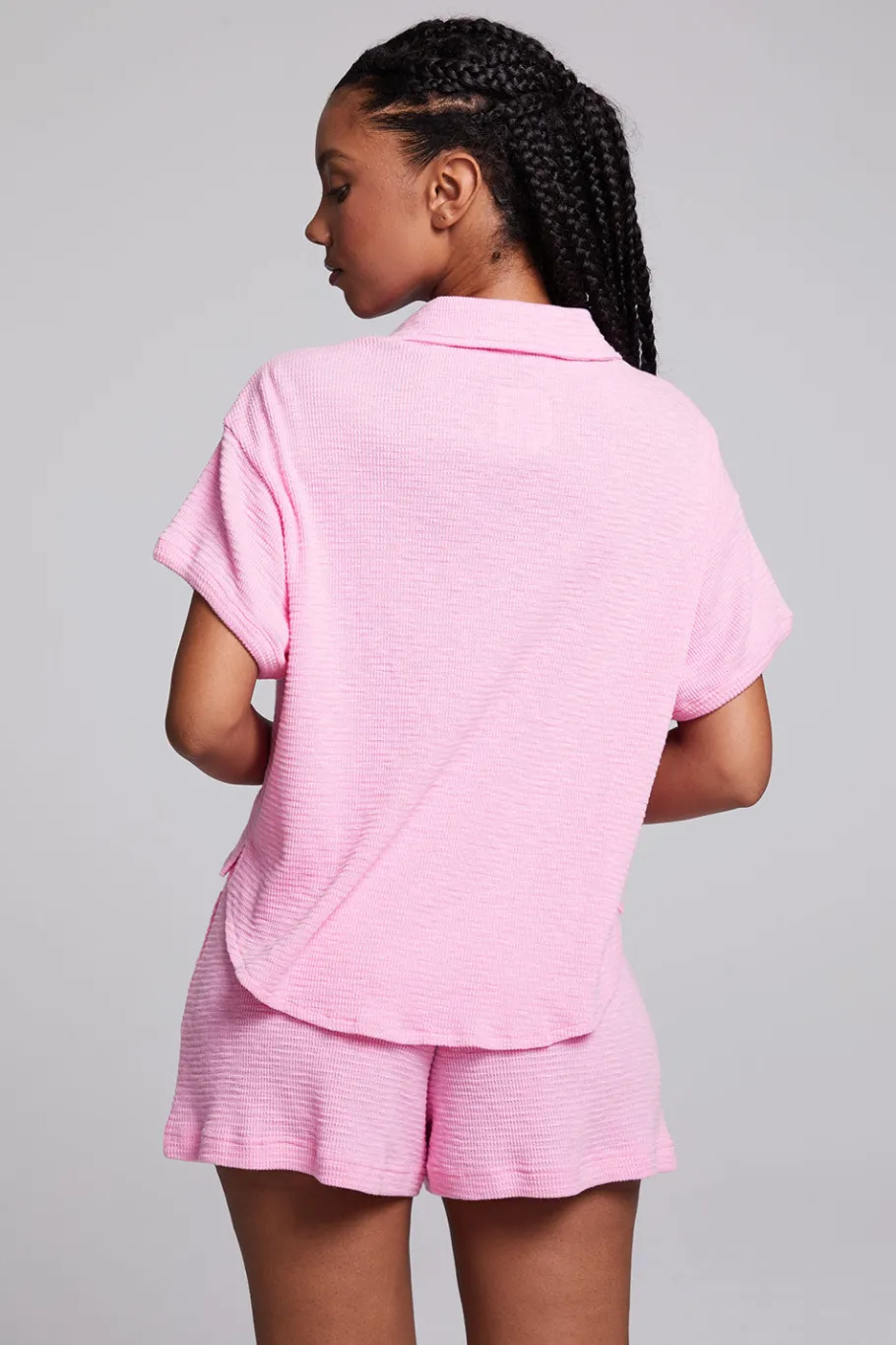 Best Chaser Brand Valentina Rosewater Button Down