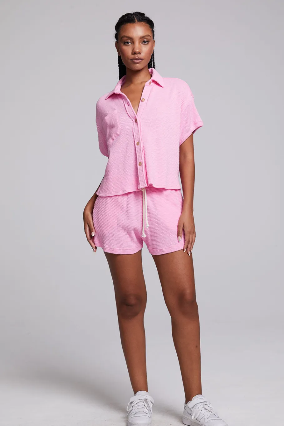 Best Chaser Brand Valentina Rosewater Button Down