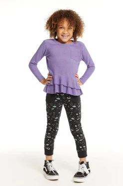 Clearance Chaser Brand Veronica Purple Long Sleeve Tee