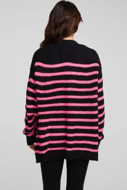 Hot Chaser Brand Vibe Melrose Stripe Cardigan
