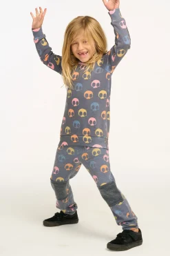 Shop Chaser Brand Vintage Fleece Skull Candy Pant