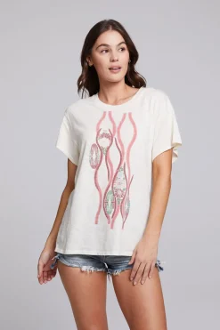 Clearance Chaser Brand Vintage Wallpaper Crew Neck Tee