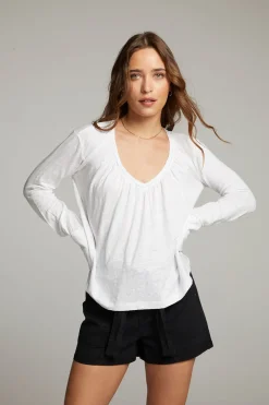 Cheap Chaser Brand Warren White Blouse