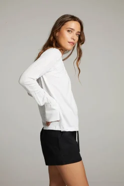 Cheap Chaser Brand Warren White Blouse