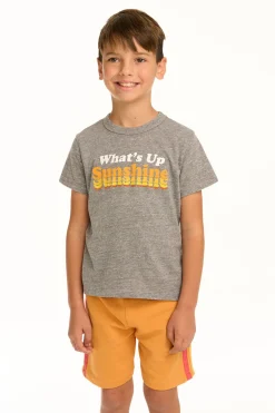 Best Sale Chaser Brand What's Up Sunshine Crew Neck Tee