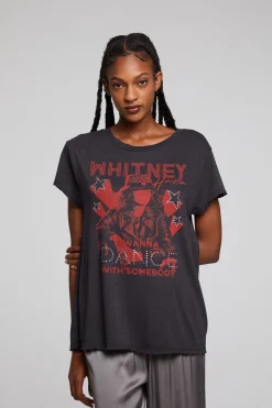 Best Chaser Brand Whitney Houston I Wanna Dance With Somebody Tee