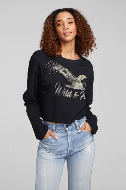 Discount Chaser Brand Wild & Free Eagle Pullover
