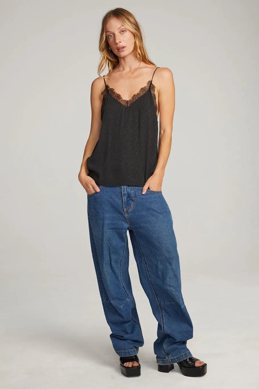 Fashion Chaser Brand Wilder Licorice Tank