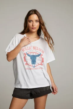 Clearance Chaser Brand Willie Nelson American Legend Tee
