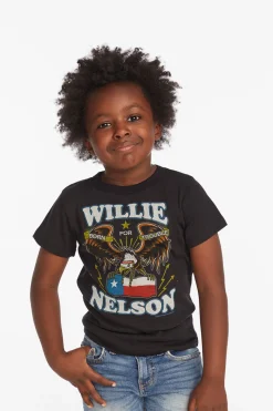 Best Chaser Brand Willie Nelson Born For Trouble Boys Tee