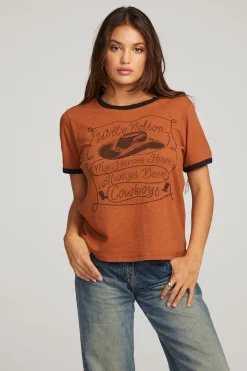 Best Sale Chaser Brand Willie Nelson Cowboys Tee