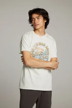 Fashion Chaser Brand Willie Nelson On The Road Again Crew Neck Tee
