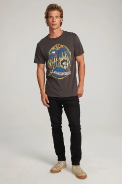 Clearance Chaser Brand Willie Nelson Outlaw Country Mens Tee