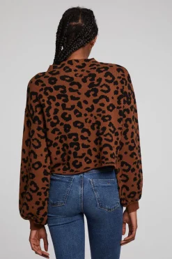 Store Chaser Brand Willie Old Town Leopard Pullover
