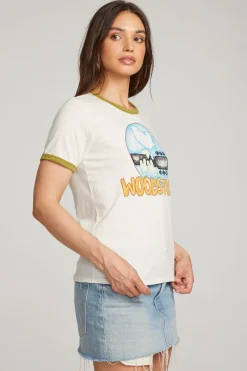 Best Chaser Brand Woodstock Bird On Guitar Tee