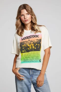 Best Chaser Brand Woodstock Rainbow Poster Tee