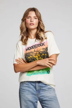Best Chaser Brand Woodstock Rainbow Poster Tee