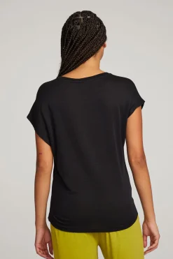Fashion Chaser Brand Wylie Licorice Tee