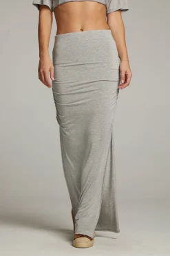 Shop Chaser Brand Wynwood Heather Grey Skirt
