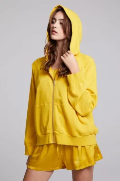 Outlet Chaser Brand Yaro Mimosa Zip Up Sweatshirt