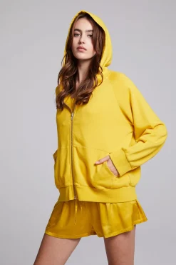 Outlet Chaser Brand Yaro Mimosa Zip Up Sweatshirt