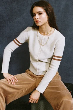 Shop Chaser Brand Yin Yang Heart Cardigan